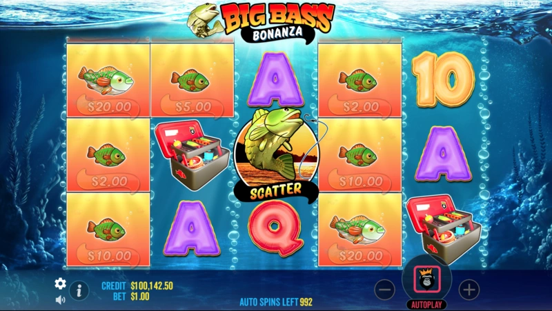 Big Bass Bonanza slot demo